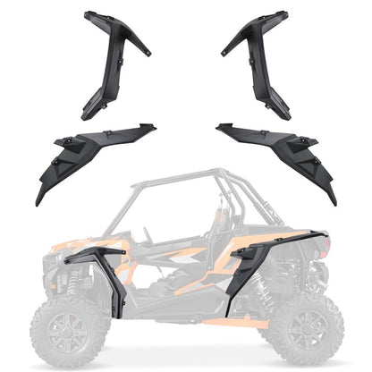 Kemimoto Polaris RZR XP 1000/4 Fender Flares 8.5" Mud Flap