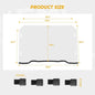 Kemimoto Polaris RZR XP 1000 Front Full Windshield