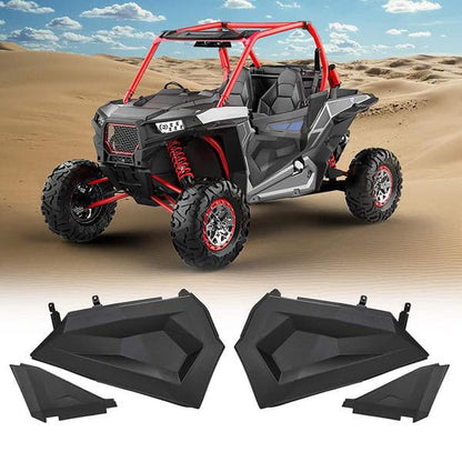Kemimoto Polaris RZR XP 1000 Spare Tire Carrier Mount & Lower Half Door Inserts Panels