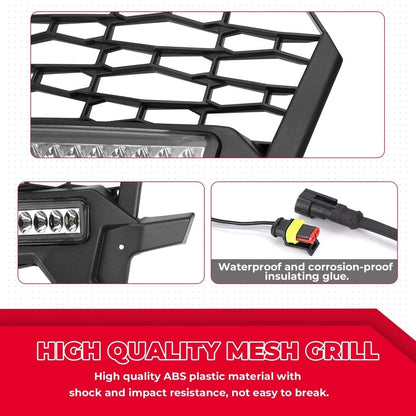 Kemimoto Polaris RZR XP 1000/Turbo Front Lower Mesh Grill Radiator Guards