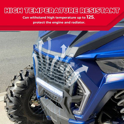 Kemimoto Polaris RZR XP 1000/Turbo Front Lower Mesh Grill Radiator Guards