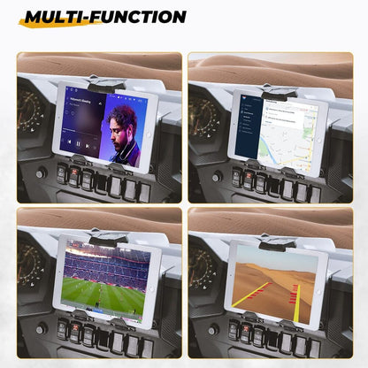 Kemimoto Polaris RZR XP 1000/XP Turbo Tablet Holder with Storage Box
