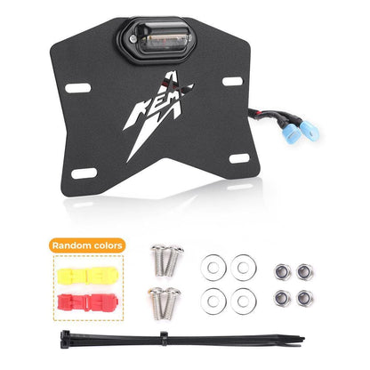Kemimoto Polaris Universal LED License Plate Bracket Kit