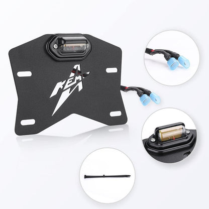 Kemimoto Polaris Universal LED License Plate Bracket Kit