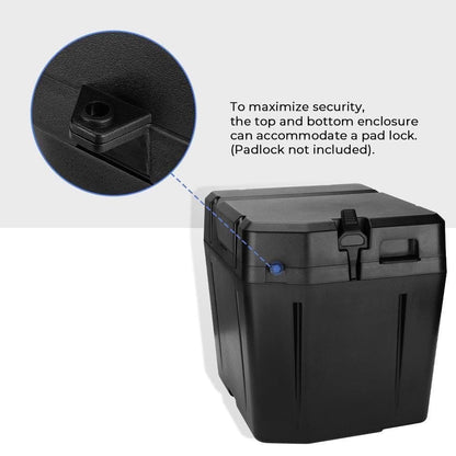 Kemimoto Ranger XP 1000/Crew Under Seat Dry Storage Box