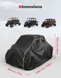 Kemimoto 4-Seater UTV Cover