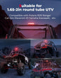 Kemimoto Can-Am Maverick X3 UTV Universial LED Chase Brake Tail Lights