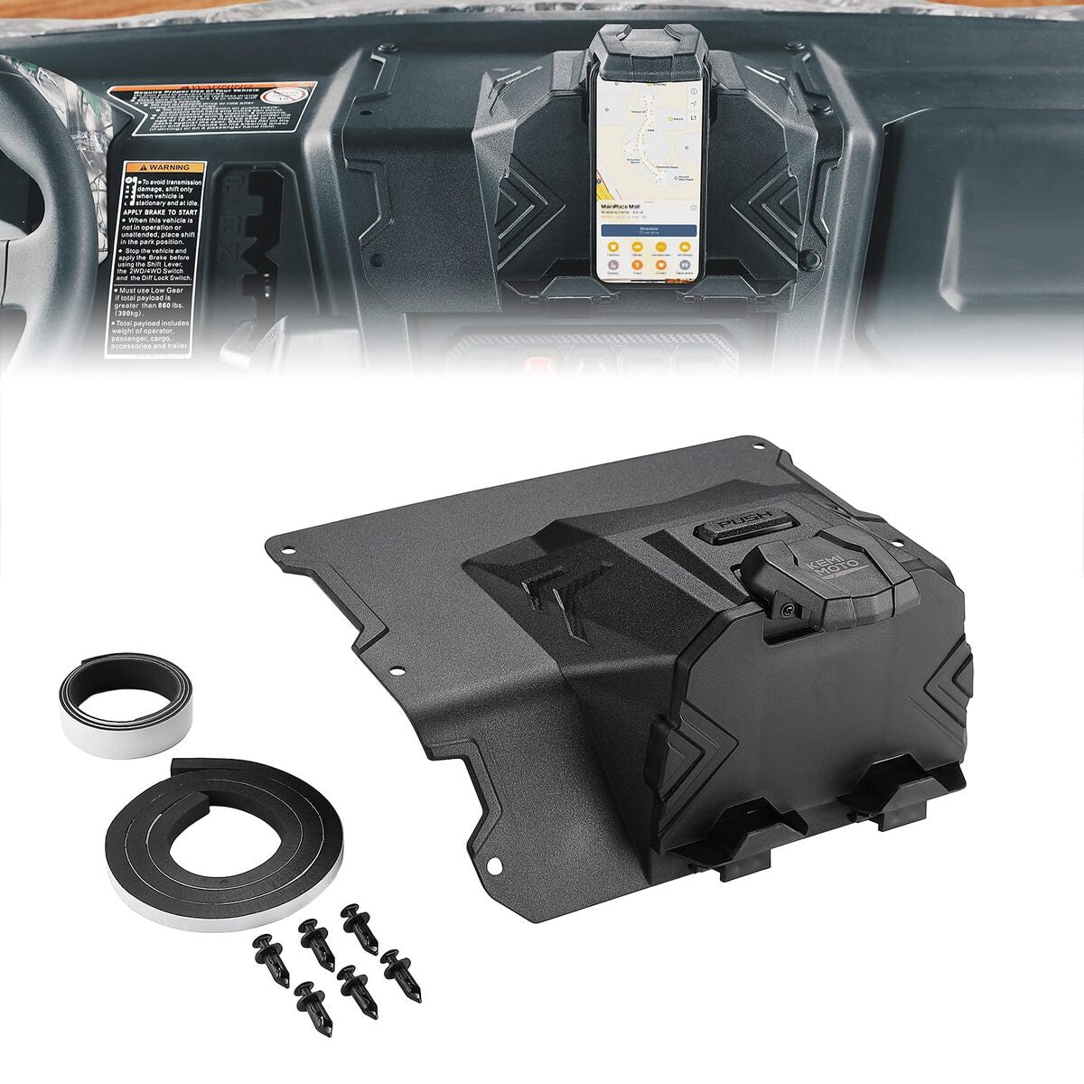 Kemimoto CF Moto UForce 1000 Electronic Device Tablet Holder