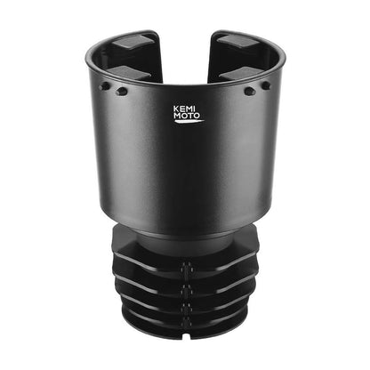 Kemimoto Universal Car Cup Holder Expander with Offset Long Base