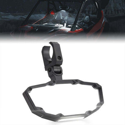 Kemimoto Universal Side Rear View Mirrors & Center Mirror fit 1.75“/2" Round Roll Bars