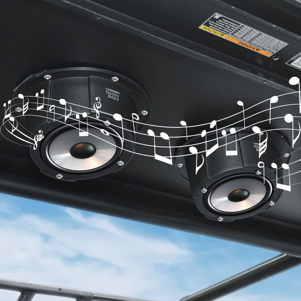 Kemimoto UTV 6.5" Mount Speaker Pod