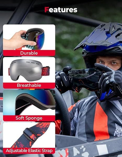 Kemimoto UTV/ ATV Goggles