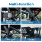 Kemimoto UTV Flag Mount Whip Light Mount 1.75"/2" Roll Bar