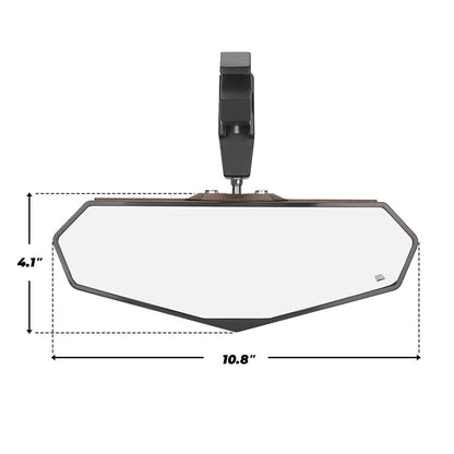 Kemimoto UTV Rear View Mirror for 1.6"-2" Roll Bar Cages
