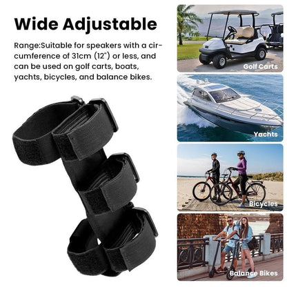 Kemimoto UTV Speaker Mount 1.5"/2.25" Roll Bar