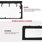 Kemimoto Yamaha Rhino/Massimo Rear Windshield with Zipper Back