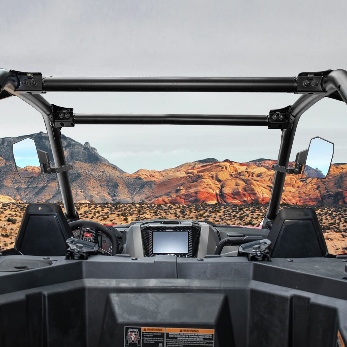 Kemimoto Yamaha Rhino UTV Side Mirrors