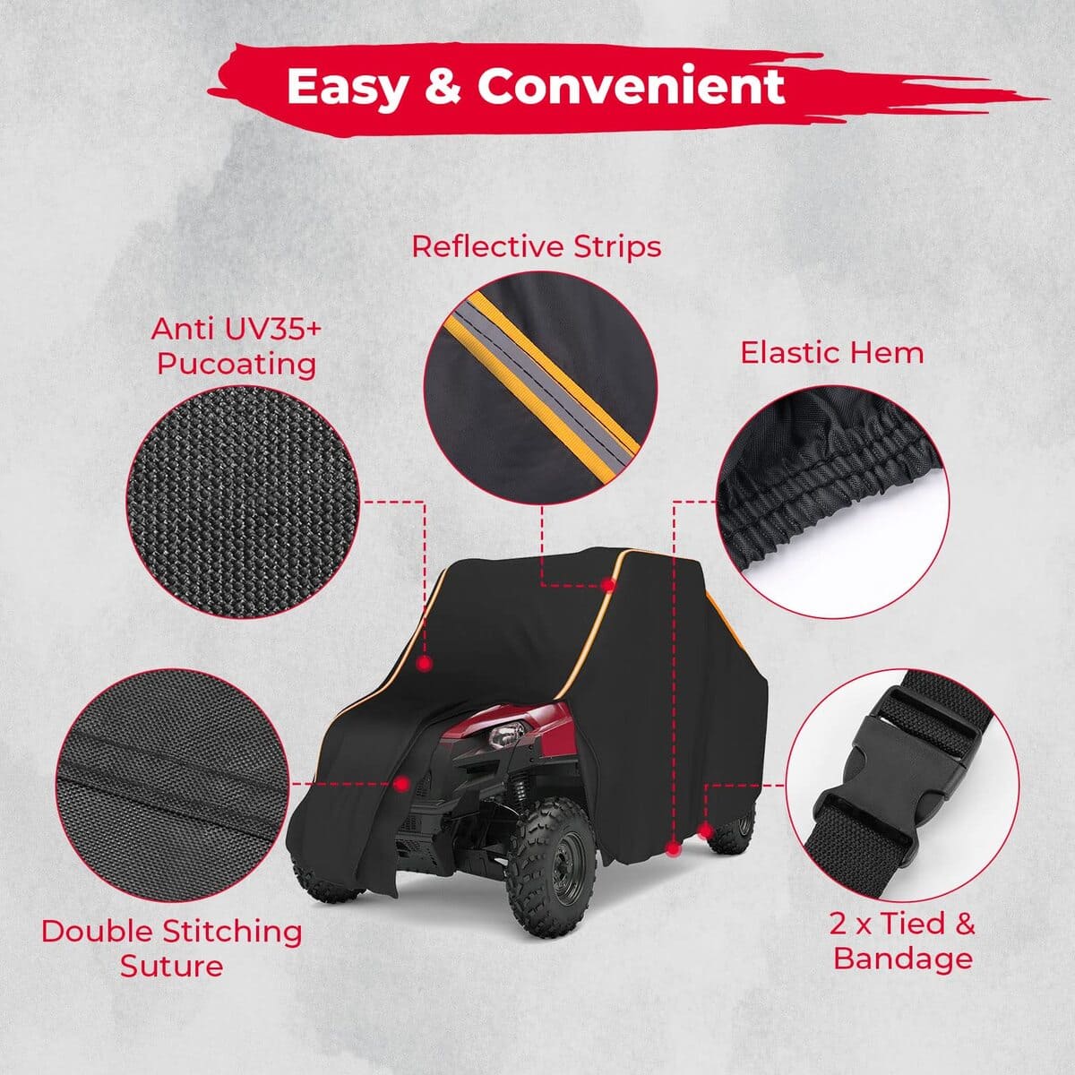 Kemimoto Yamaha Wolverine UTV Cover