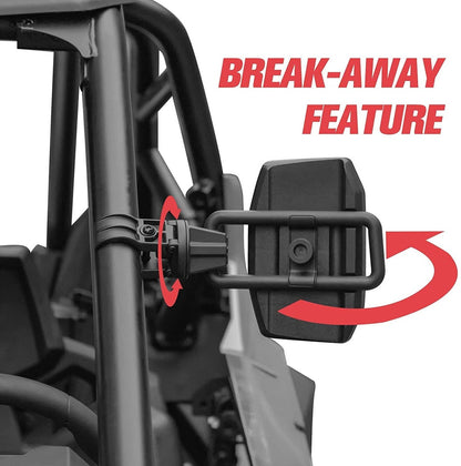 Kemimoto Yamaha Wolverine/Viking UTV Side View Mirrors