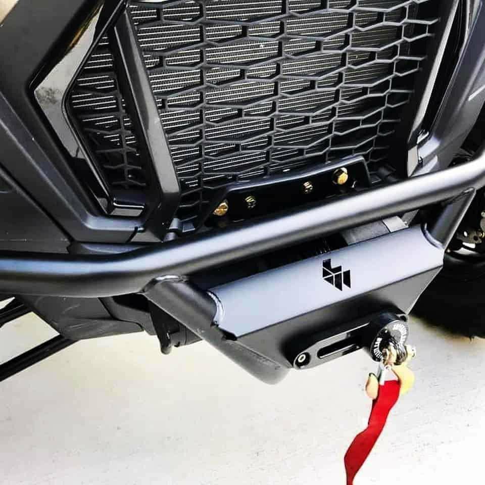 Polaris RZR Turbo S Race Style Front Winch Bumper