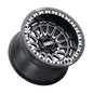 Delta R Beadlock Wheel (Satin Black Contrast Cut) | Metal FX Offroad