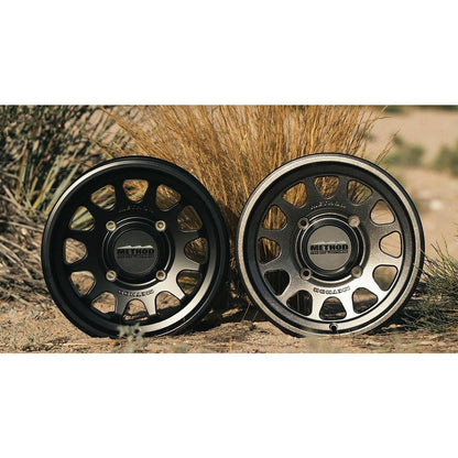 Can Am Maverick R 414 Bead Grip Wheel (Matte Black) (15x10)