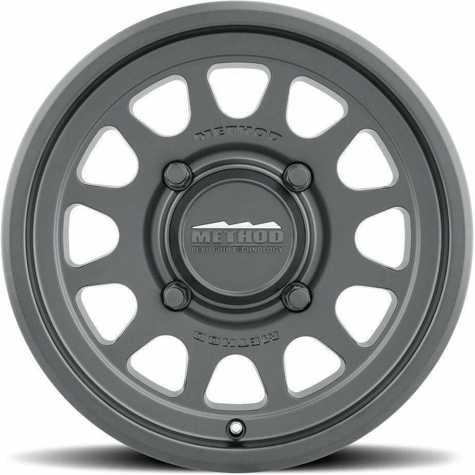 Can Am Maverick R 414 Bead Grip Wheel (Matte Black) (15x10)