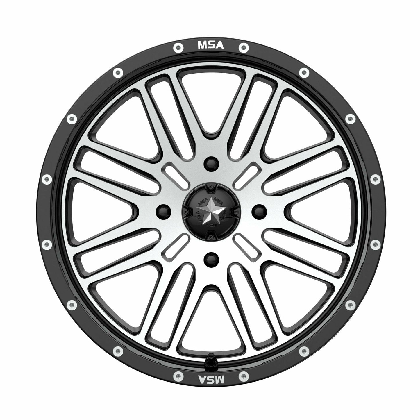M38 Brute Wheel (Gloss Black Machined)