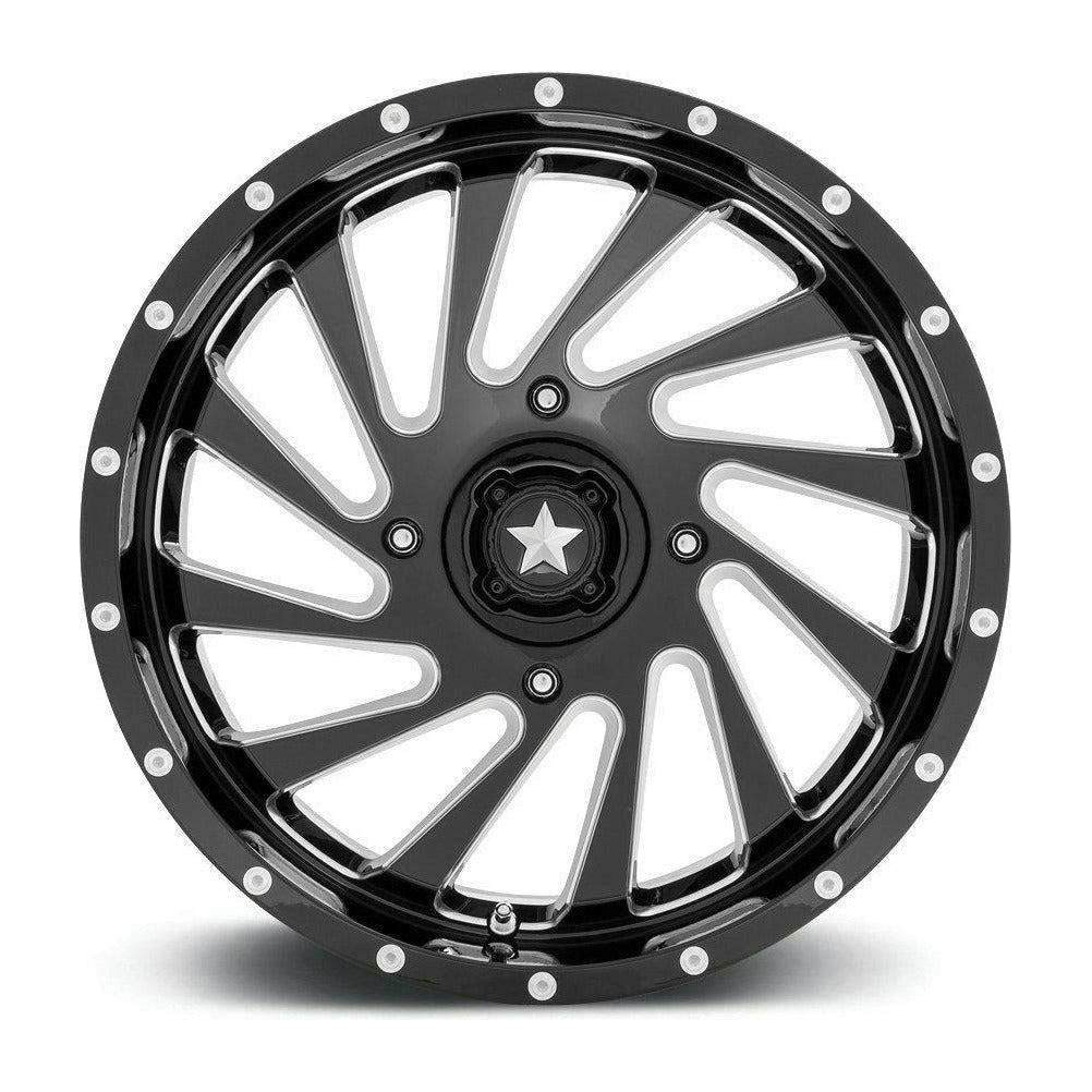 M46 Blade Wheel (Gloss Black Milled)