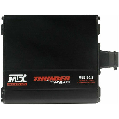 Universal 2 Amplified Cage Mount Speakers with Head Unit