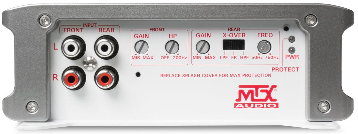 MTX Audio 400-Watt 4 Channel RMS Class A/B Marine Amplifier