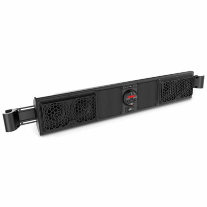 Kawasaki Mule / Teryx Bluetooth Overhead Sound Bar with 2 Amplified Cage Mount Speakers