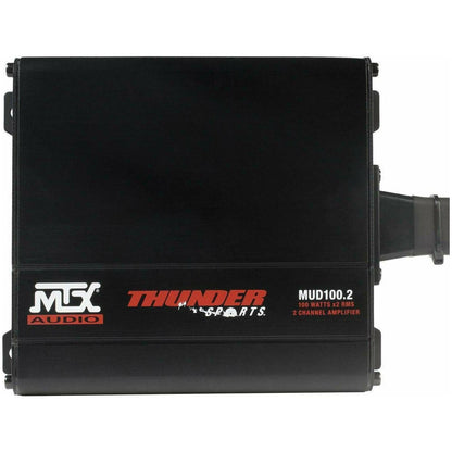 Kawasaki Mule / Teryx Bluetooth Overhead Sound Bar with 2 Amplified Cage Mount Speakers