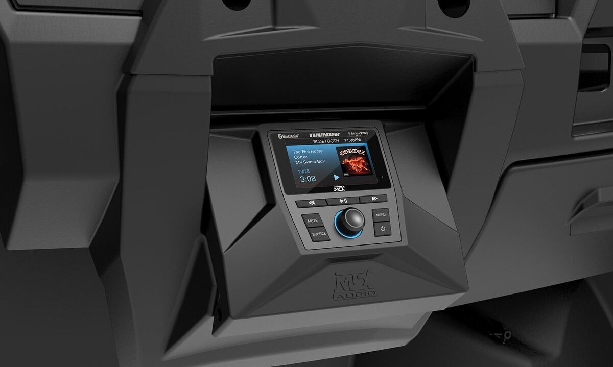 MTX Audio Polaris RZR Mudrzrdk Dash Kit for AWMC3 Media Controller