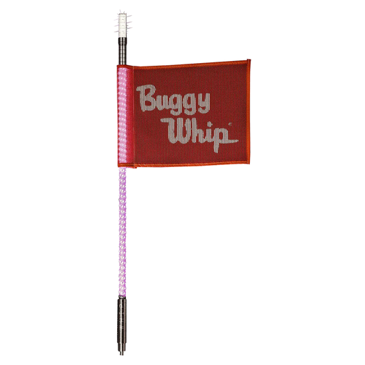 6FT LED Whip with Flag (Pink)