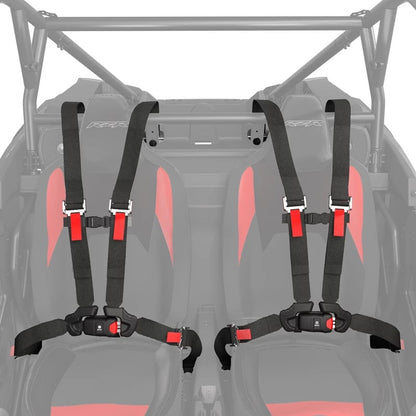 Polairs 2024 RZR Sub Zero 4 Point Harness Kit - 2 Seat