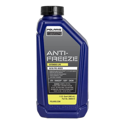 Polaris  50/50 Premix Extended Life Antifreeze Snowmobiles & ORV Aluminum Cooling Systems