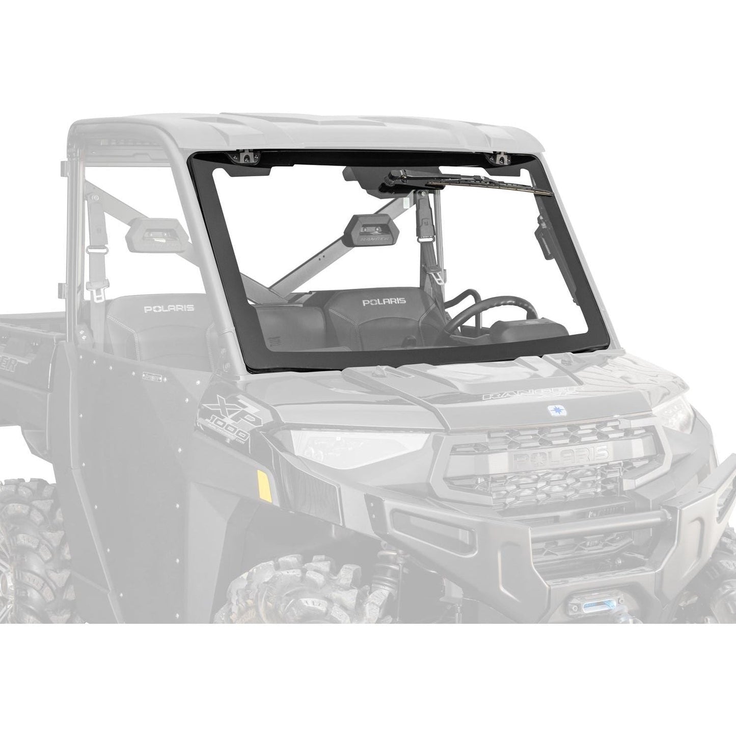 Polaris Ranger XP Kinetic MaxDrive Power Flip Glass Windshield