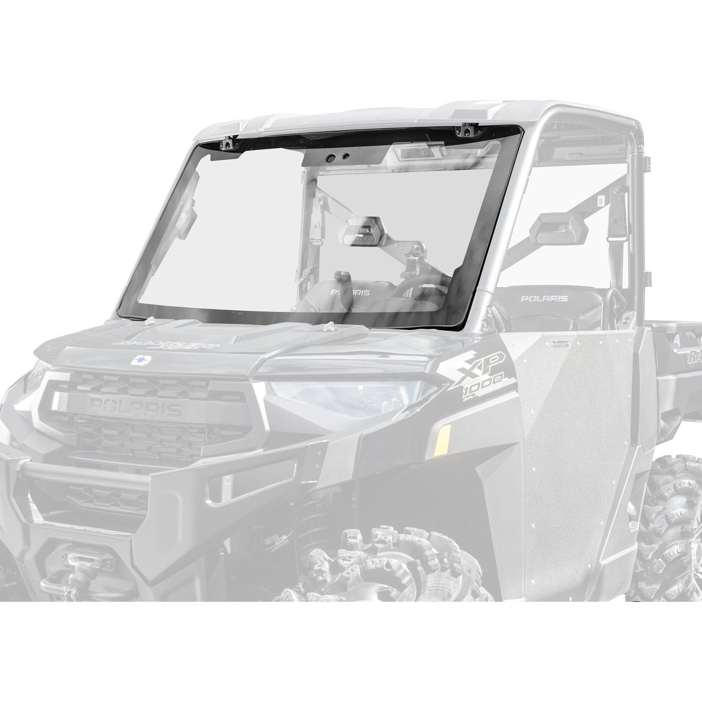Polaris Ranger XP Kinetic MaxDrive Power Flip Glass Windshield