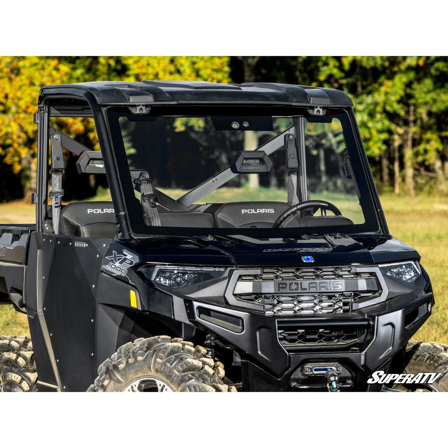 Polaris Ranger XP 900 MaxDrive Power Flip Glass Windshield
