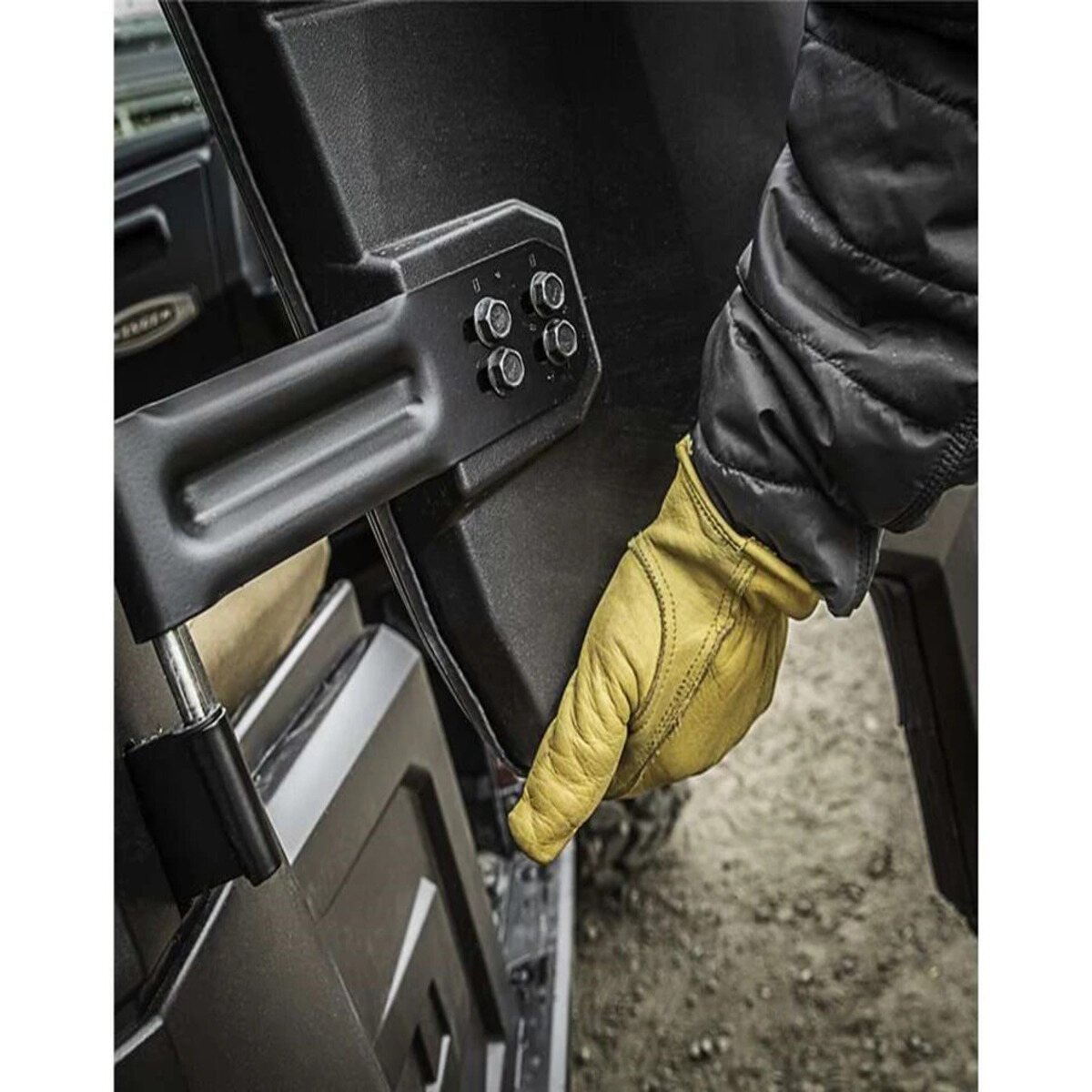 Polaris Ranger Hinged Window Doors - Poly