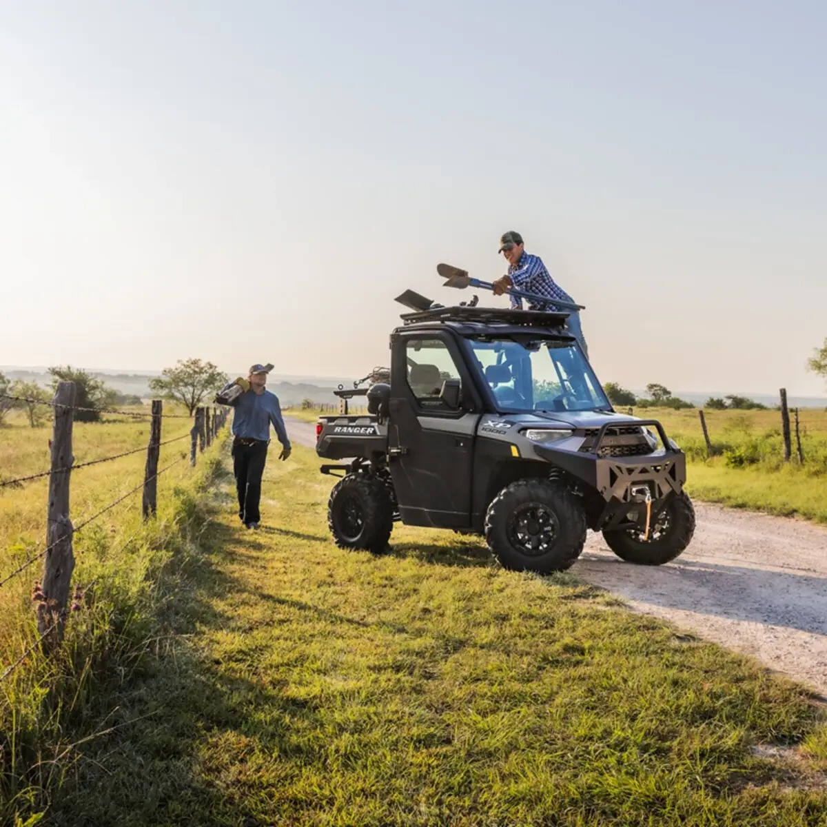 Polaris Ranger Rhino-Rack Roof Rack Mount