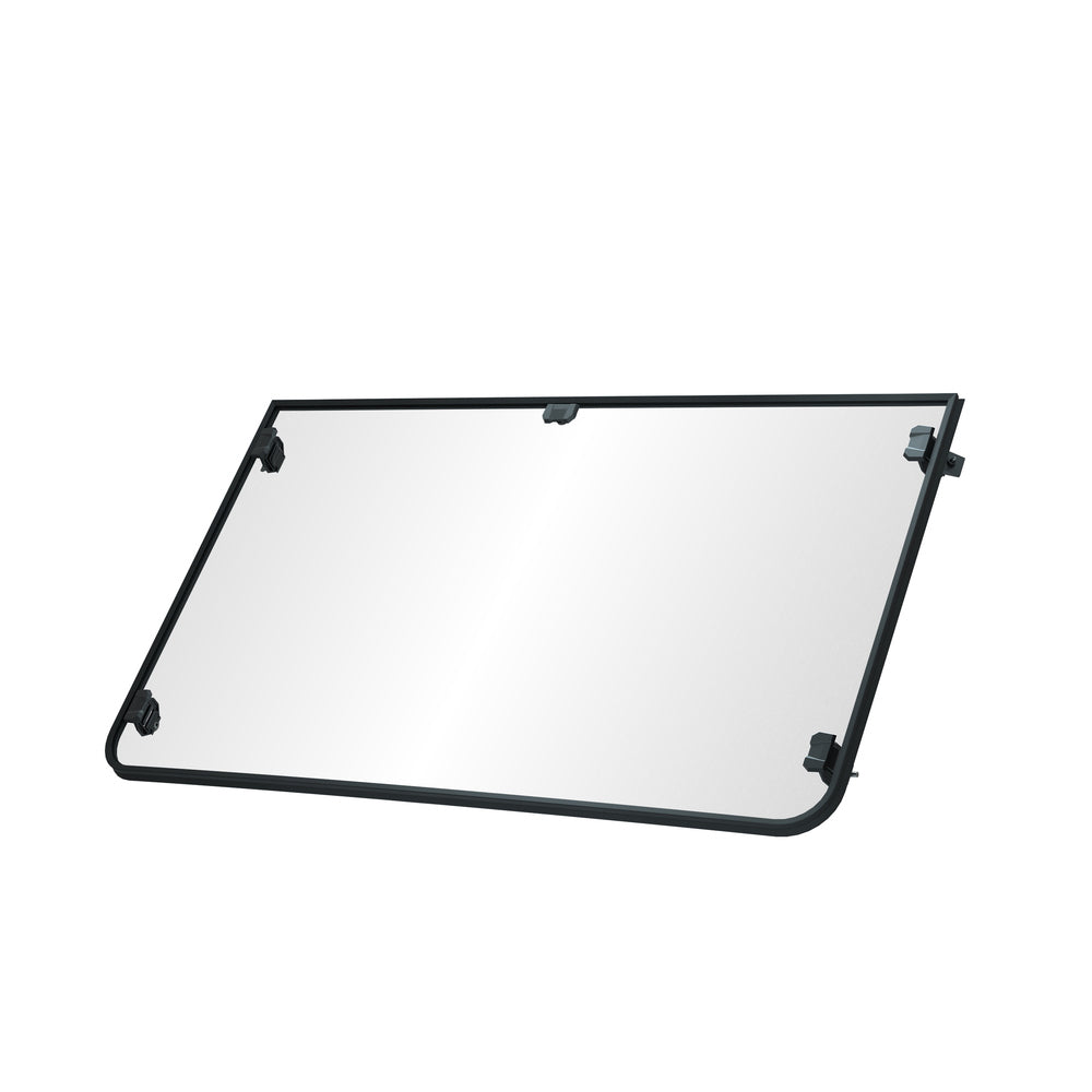 Polaris Ranger XD 1500 Lock & Ride Full Windshield - Hard Coat Poly