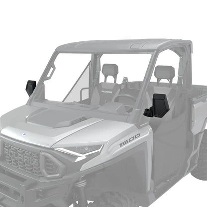 Polaris Ranger XD 1500 Side View Adjustable Folding Mirrors ROPS Mounted - Set of 2