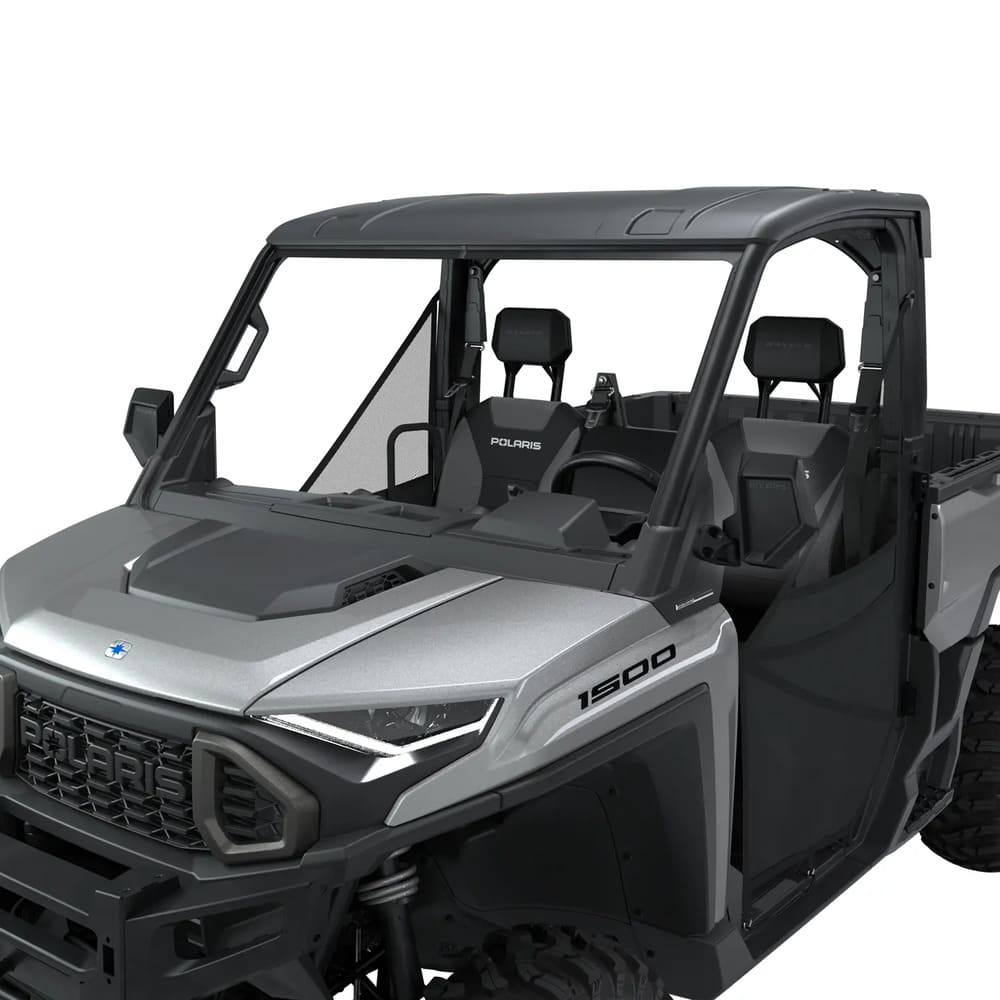 Polaris Ranger XD 1500 Side View Adjustable Folding Mirrors ROPS Mounted - Set of 2