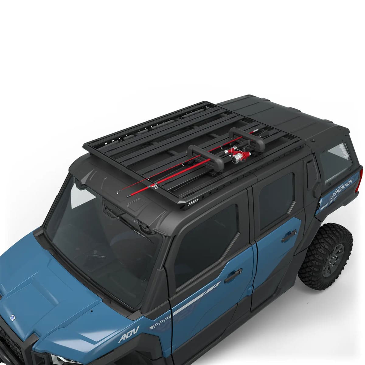 Polaris Rhino-Rack Fishing Rod & Ski Holder