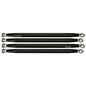 Polaris RZR Hex Radius Rods