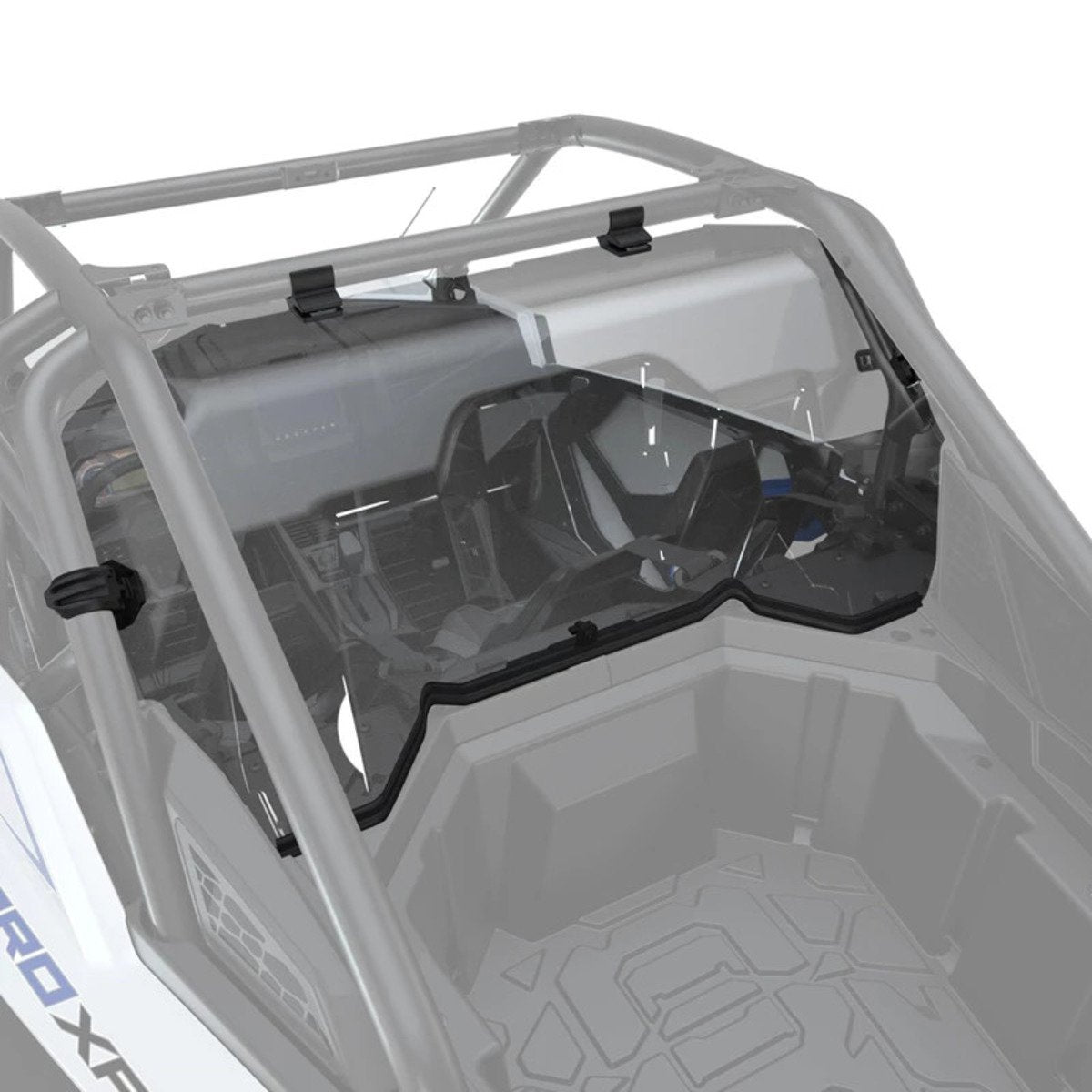 Polaris RZR Pro XP/Turbo R Poly Rear Panel - 2 Seat