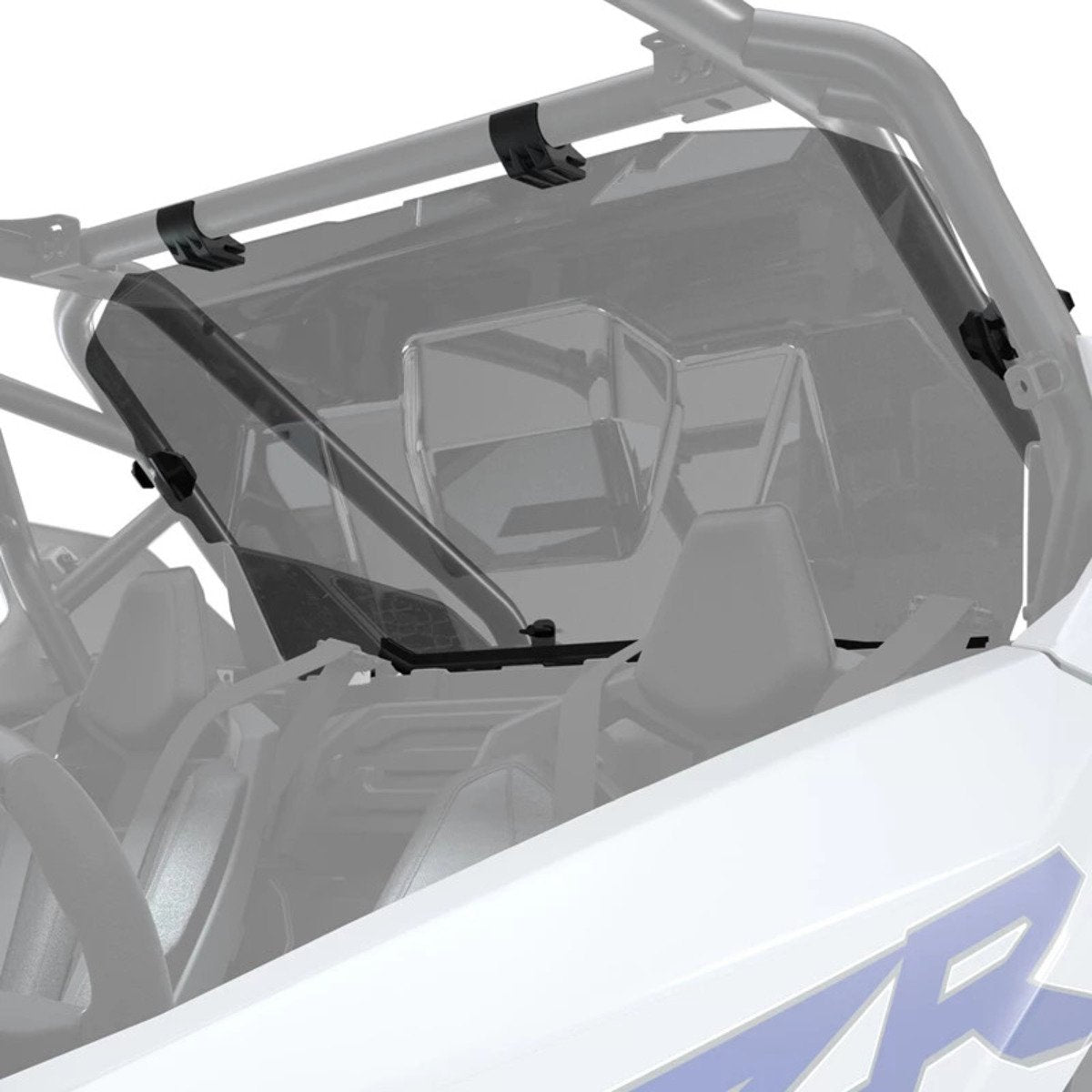 Polaris RZR Pro XP/Turbo R Poly Rear Panel - 2 Seat
