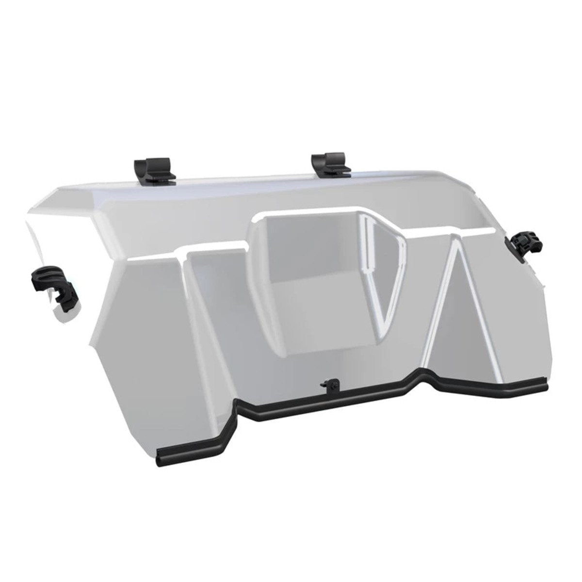 Polaris RZR Pro XP/Turbo R Poly Rear Panel - 2 Seat